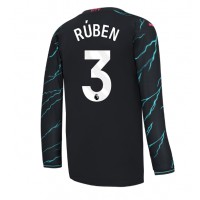 Pánský Fotbalový dres Manchester City Ruben Dias #3 2023-24 Třetí Dlouhý Rukáv